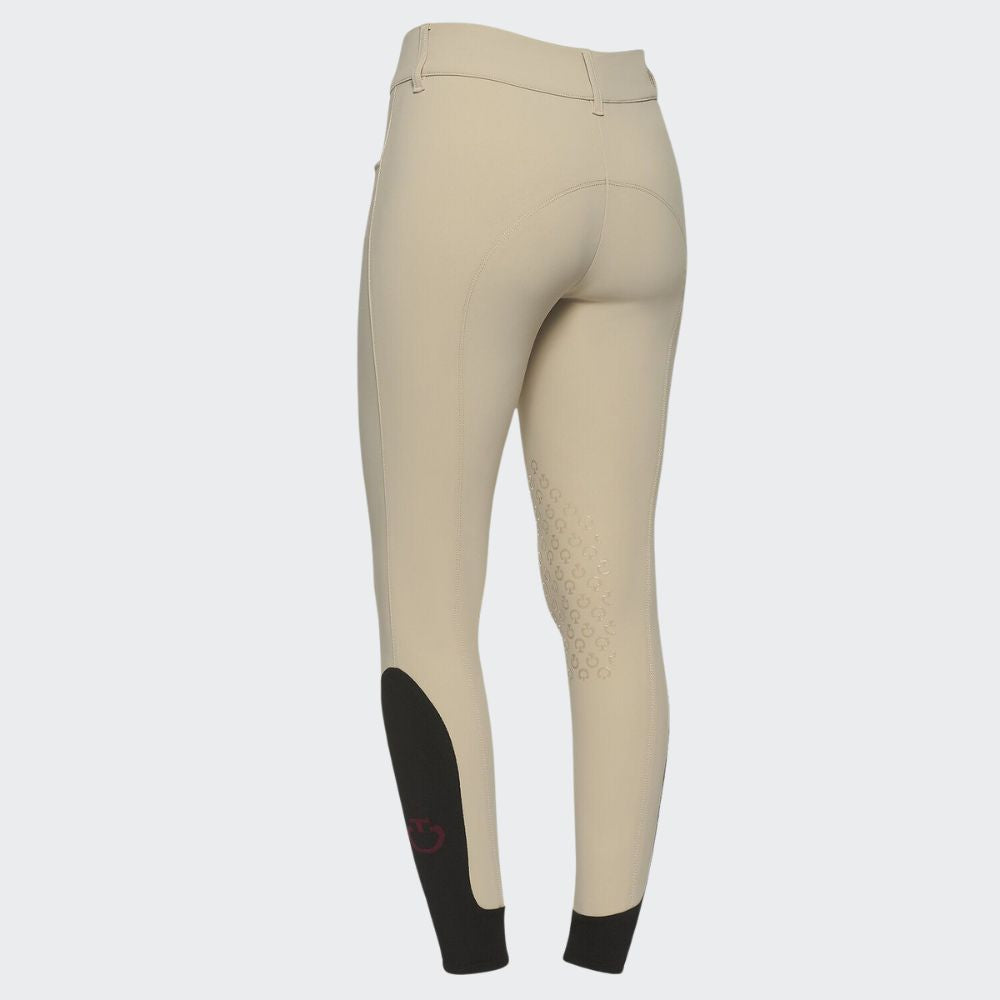 Ladies High Rise American  Breeches - Beige