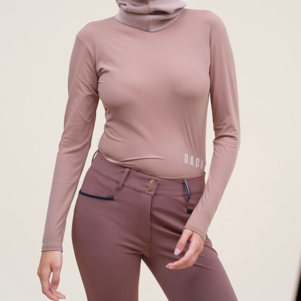 Ladies Giovani Grip Breeches - Coffee