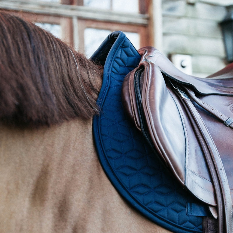 Classic Jumping Saddle Pad - Navy