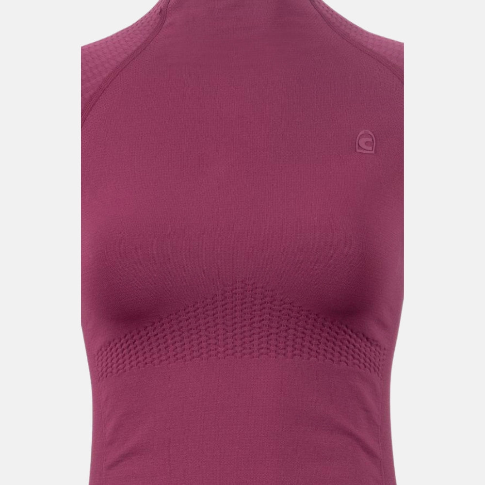 Ladies Emica Seemless Long Sleeve Training Top - Dusty Violet