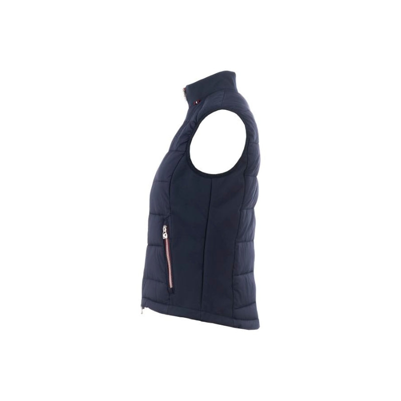 Ladies Caval Hybrid Quilted Vest - Navy