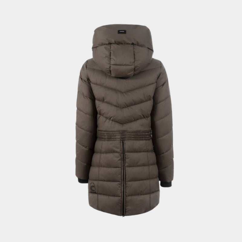 Ladies Cavalmaya Padded Parka - Walnut