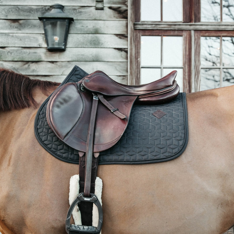 Classic Jumping Saddle Pad - Grey