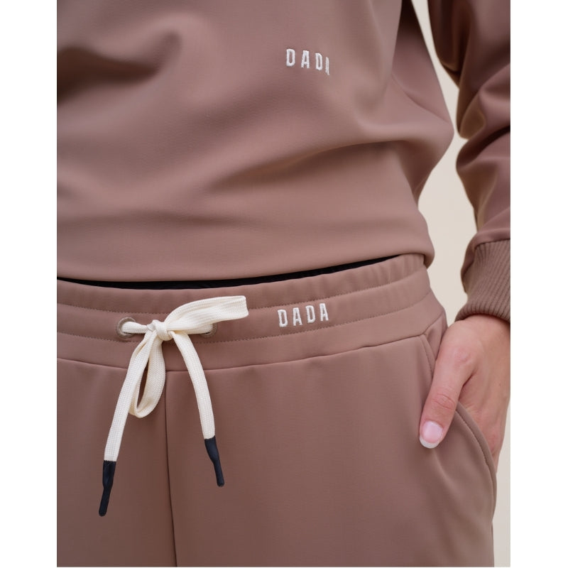 Ladies Big Ali Casual Joggers - Mocha