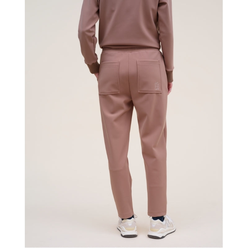 Ladies Big Ali Casual Joggers - Mocha