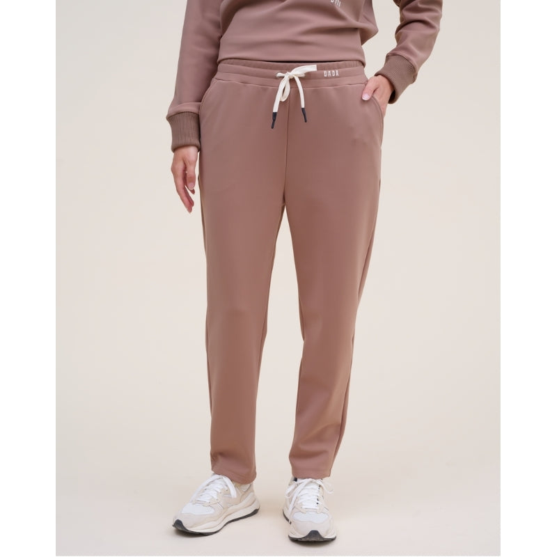 Ladies Big Ali Casual Joggers - Mocha