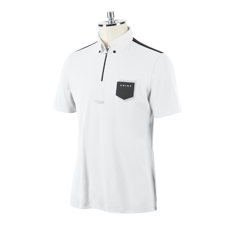 Mens Antador Competition Show Shirt - White (LAST ONE - IT44)