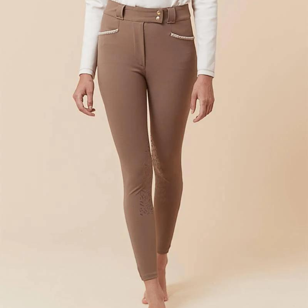 Ladies Kit New Riding Breeches - Mocha