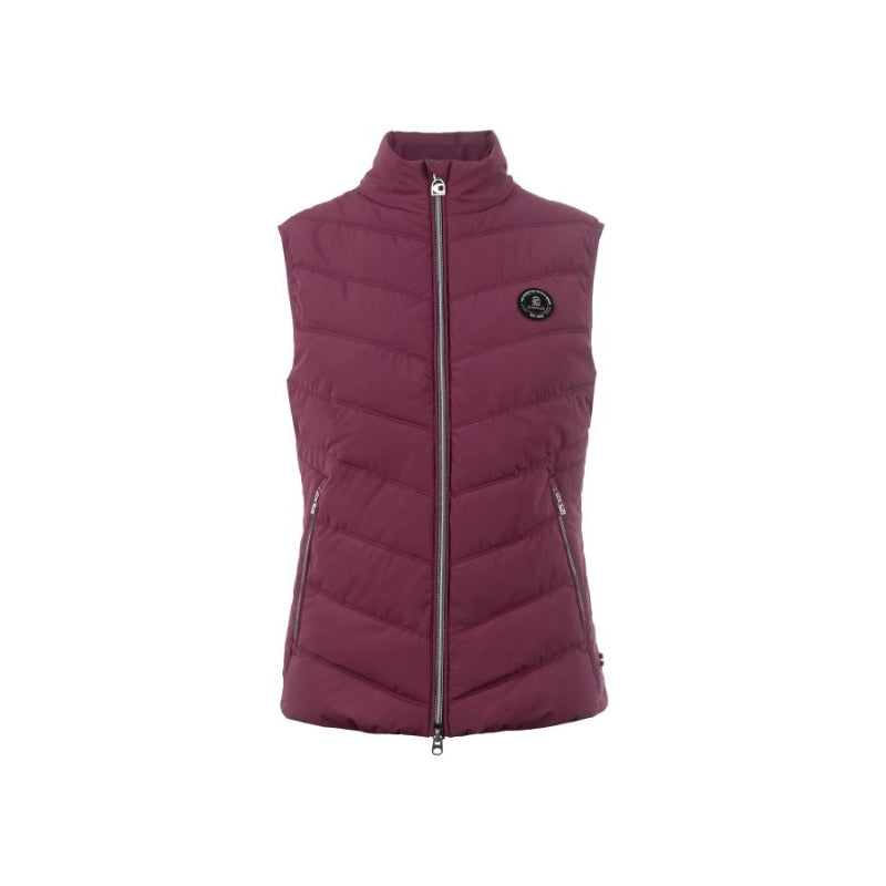 Ladies Cavalmorlin Lightweight Quilted Vest - Dusty Violet