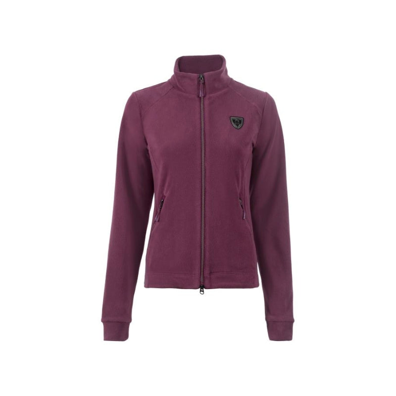 Ladies Cavalmaru Stand Up Collar Fleece - Dusty Violet