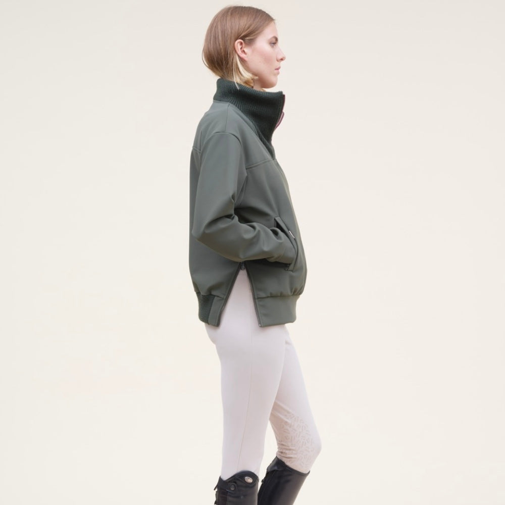 Ladies Urvoso Waterproof Coat - English Green