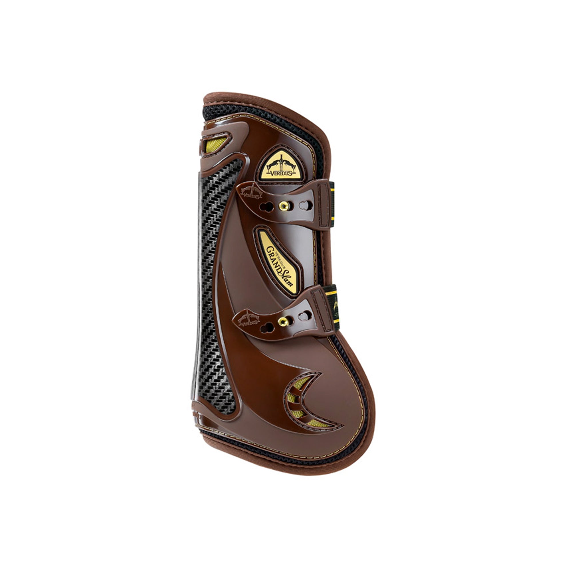 Grand Slam Carbon Gel Tendon Boots - Brown