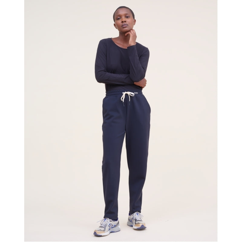 Ladies Big Ali Casual Joggers - Navy