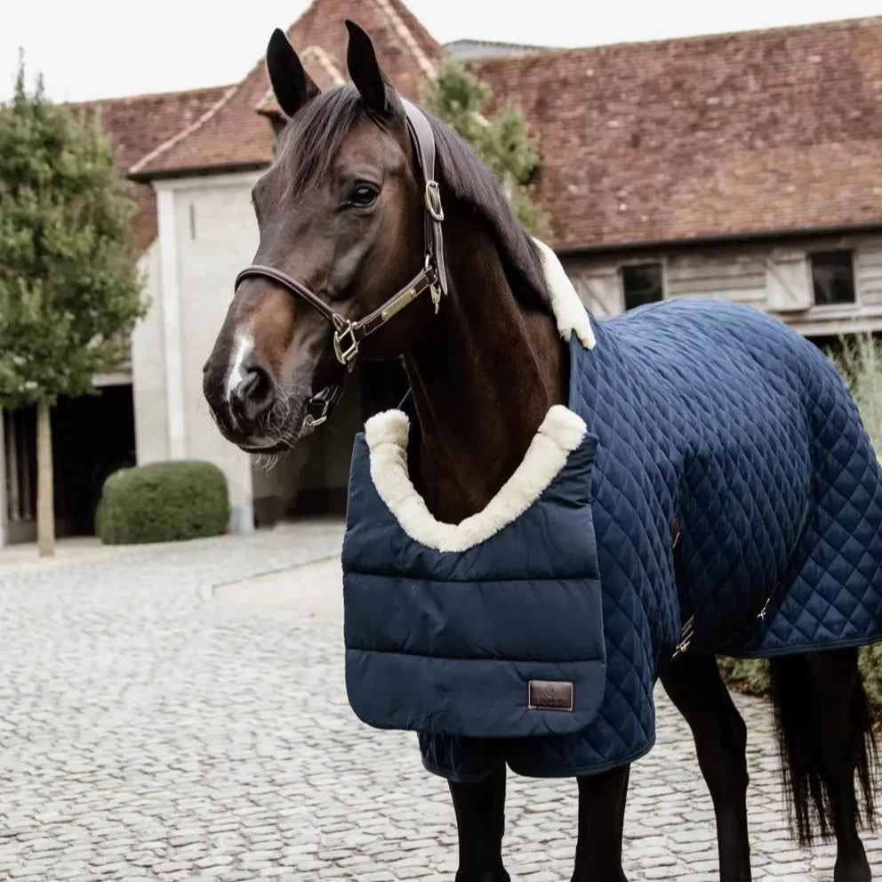 Horse Bib Winter - Navy