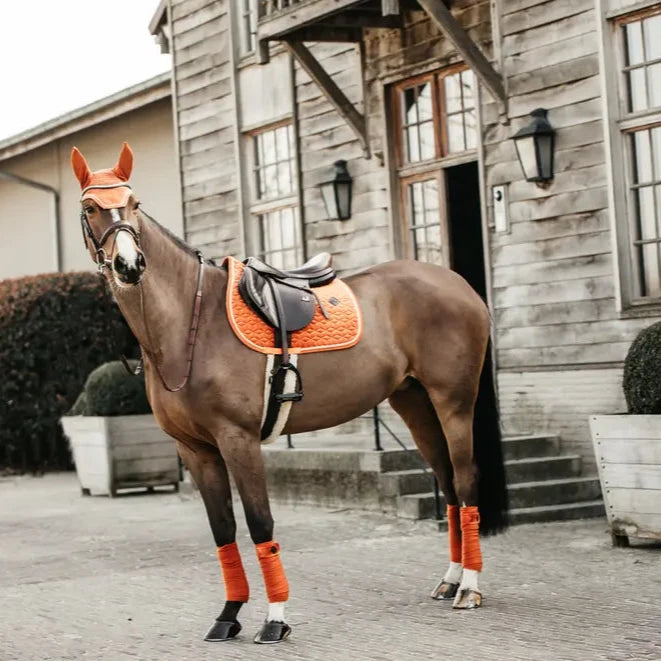 Fly Hood Wellington Velvet - Orange