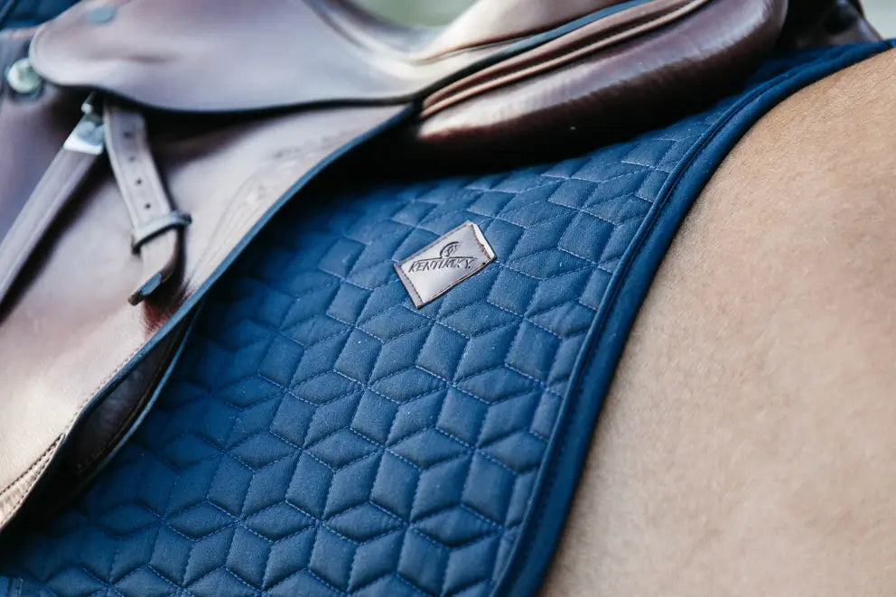 Classic Jumping Saddle Pad - Navy