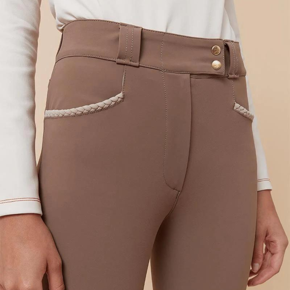 Ladies Kit New Riding Breeches - Mocha