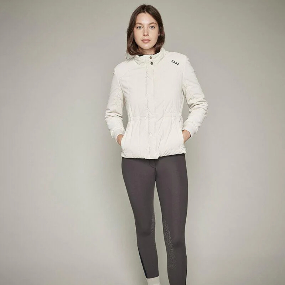 Ladies Tinka Puffer Coat - Chalk