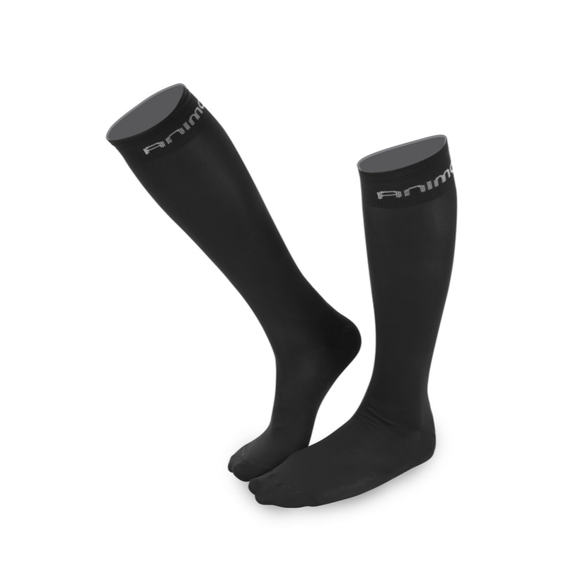Unisex Tropical Riding Socks - Black