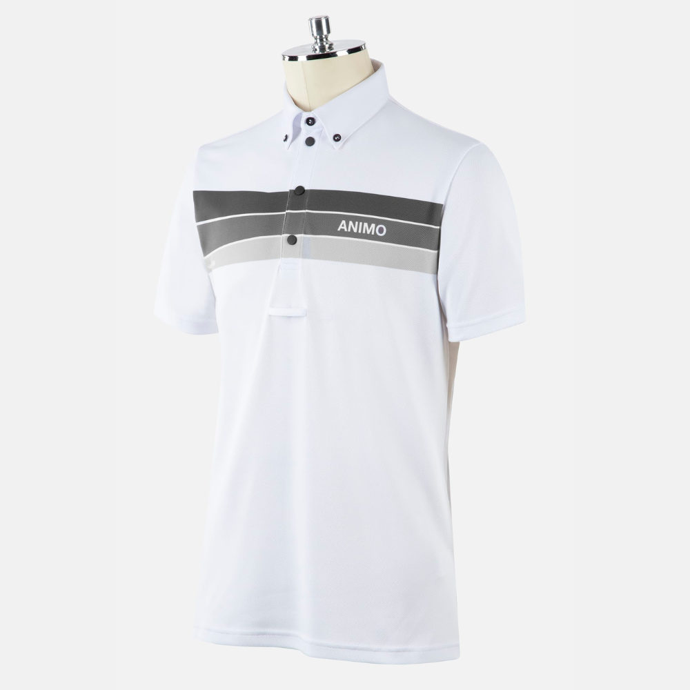 Mens Apache Show Shirt - White (LAST ONE - IT48 - UK38)