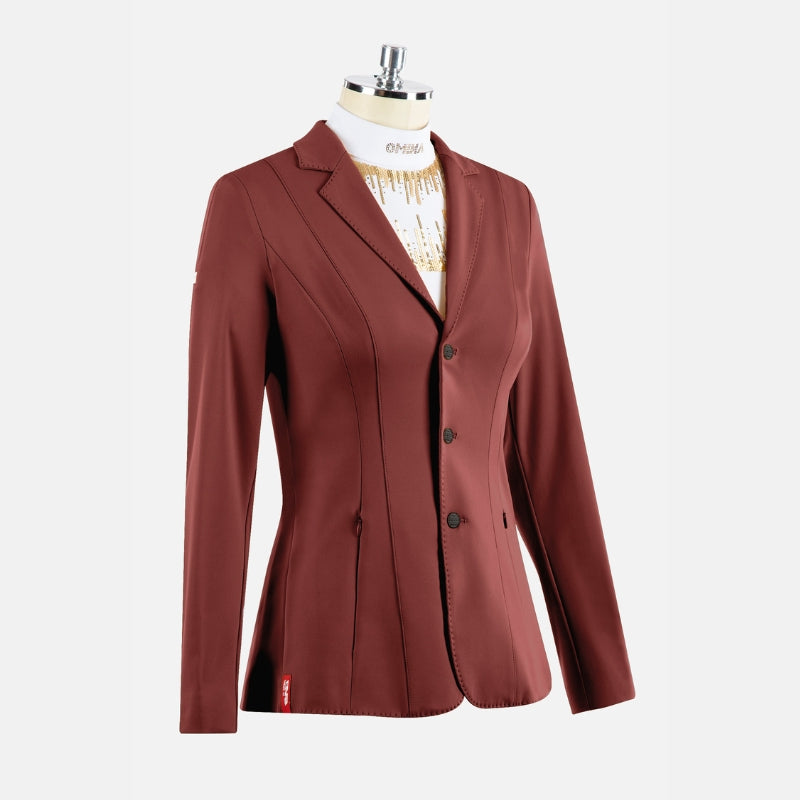 Product shot of a Animo Ladies Lud Show Jacket  in Granato finish