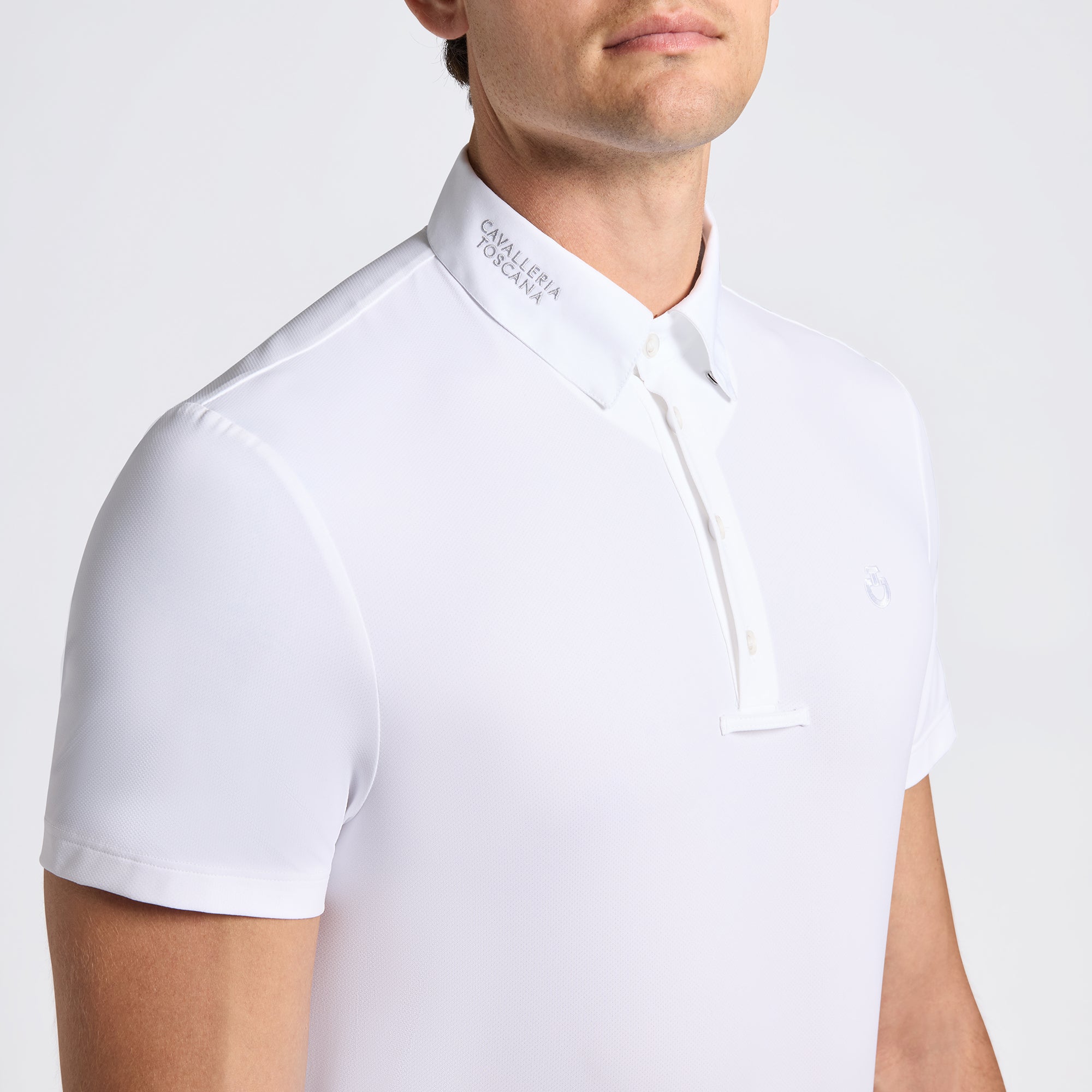 Mens CT Jersey S/S Show Shirt - White