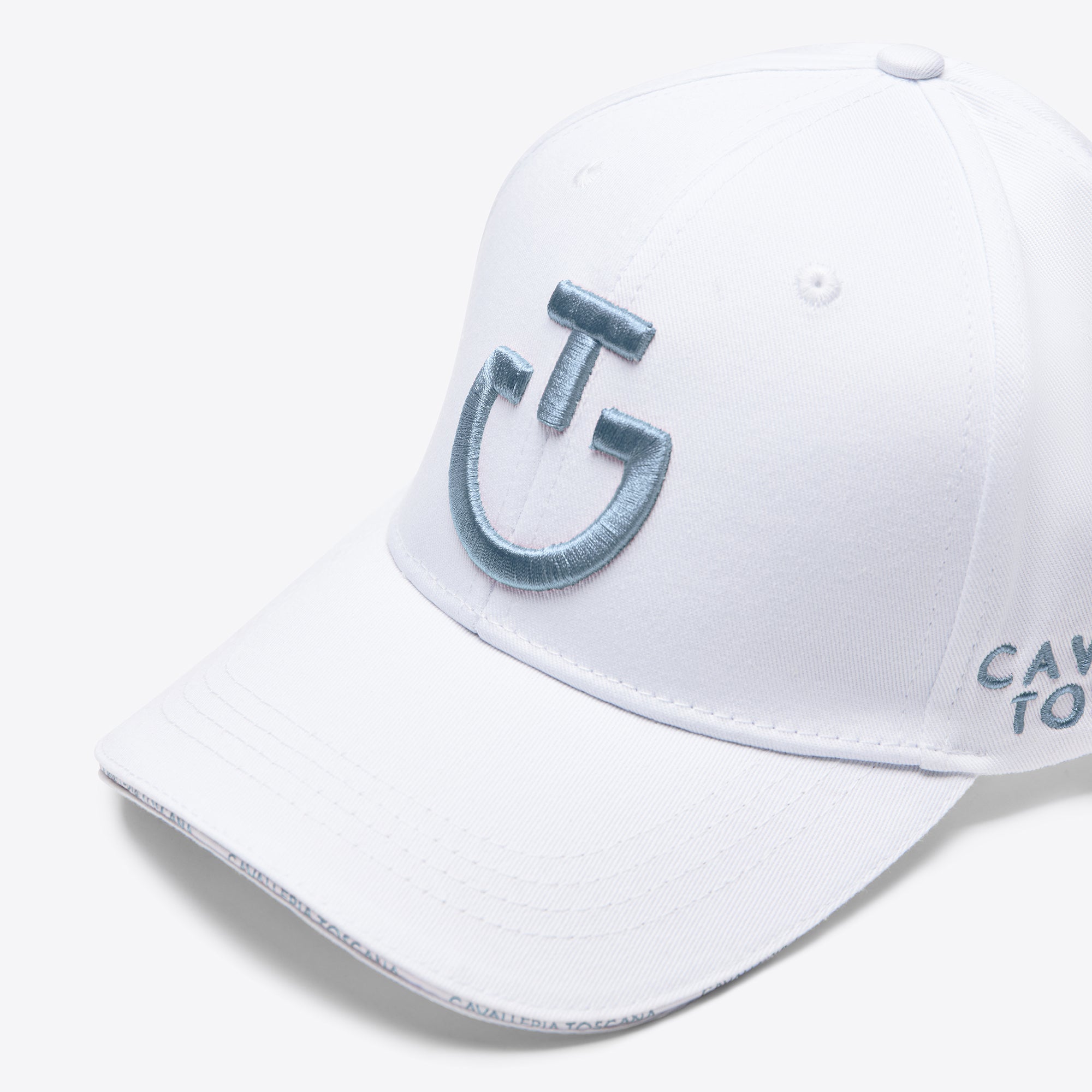 CT Cap - White/Baby Blue