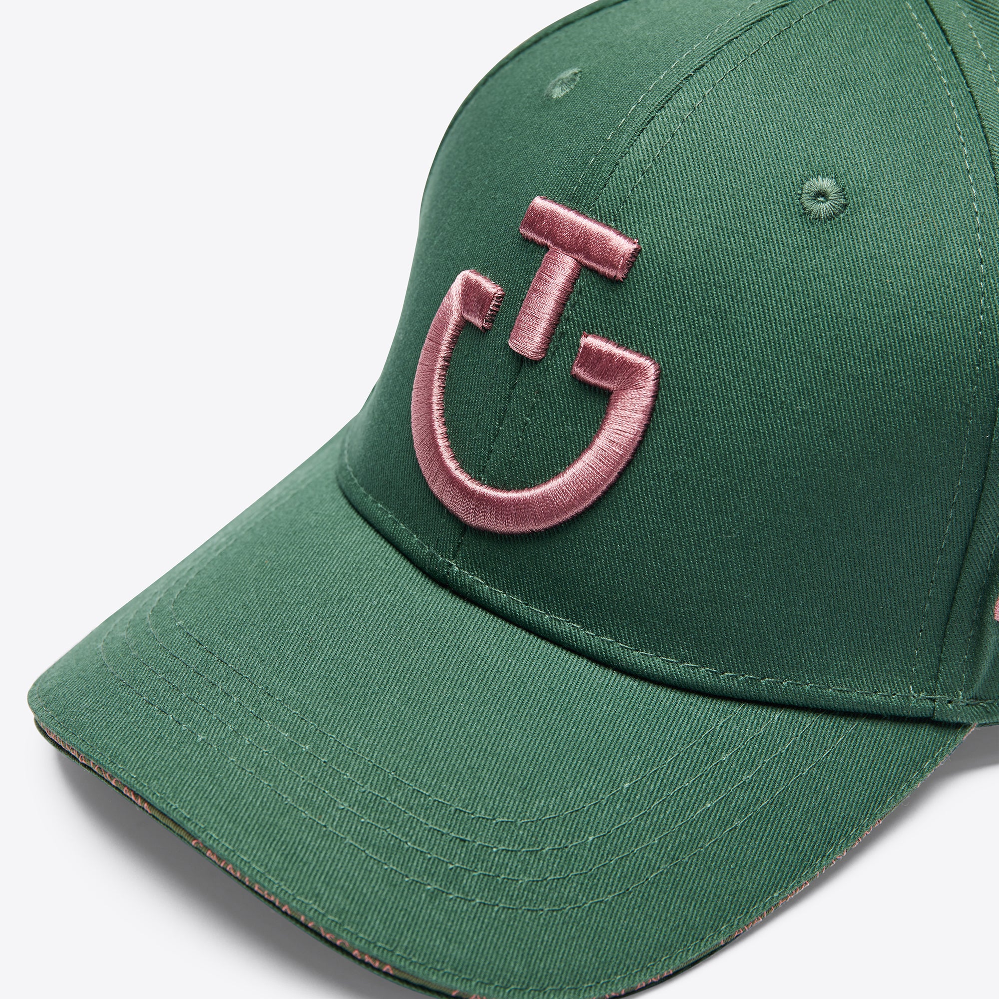 CT Cotton Cap - Green/Pink
