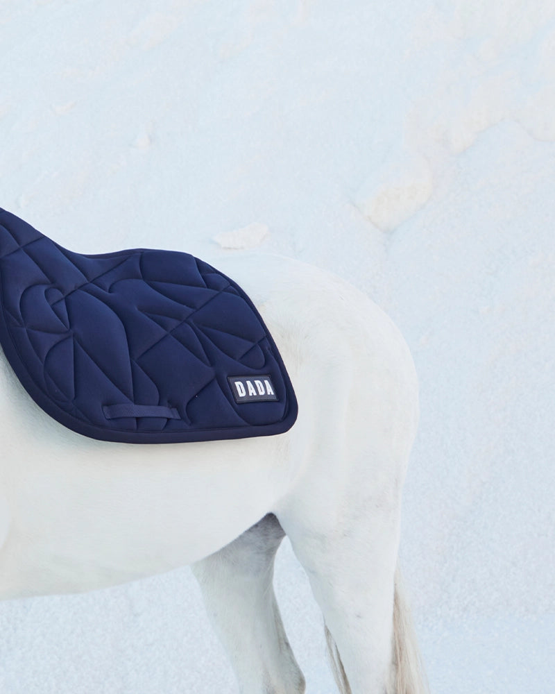 Fit For Fun Saddle Pad - Navy