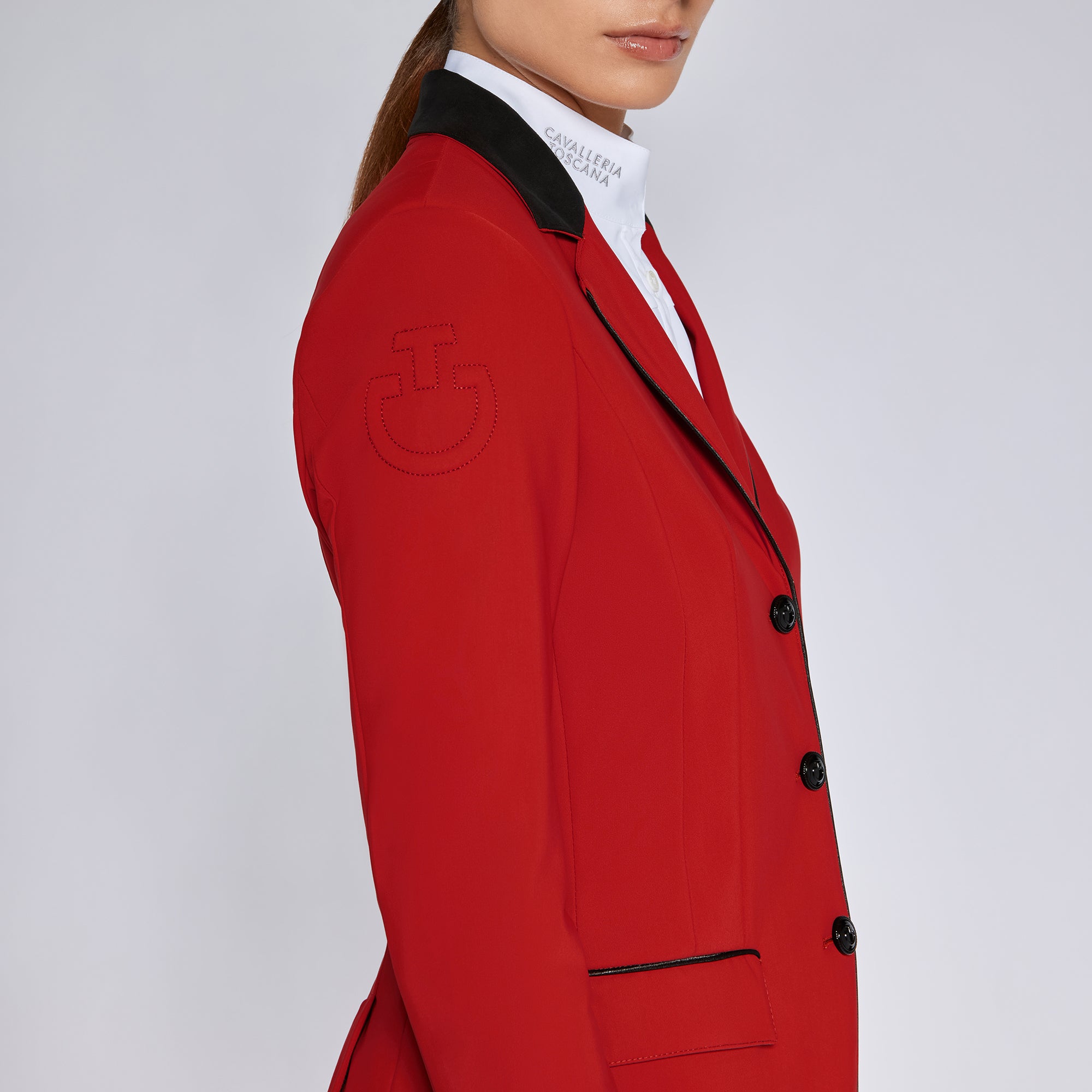 Ladies GP Riding Jacket - Red