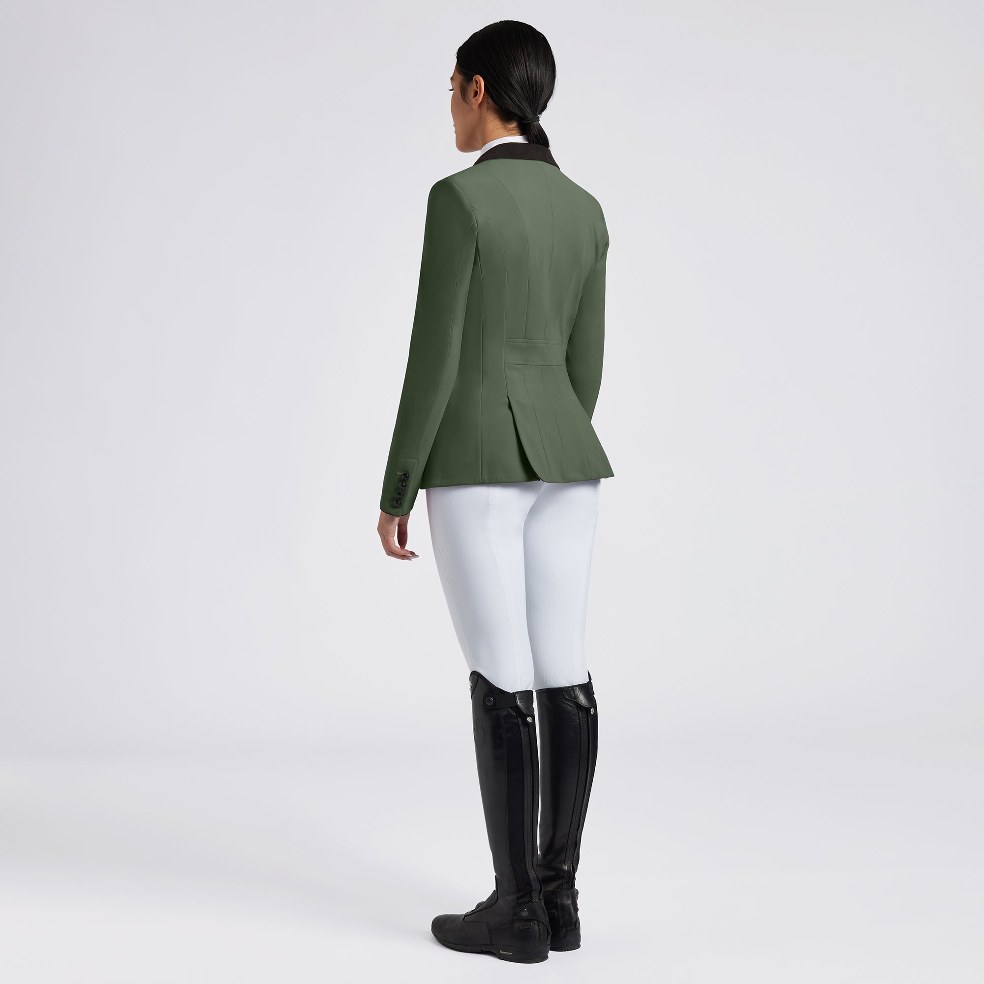 Ladies GP Riding Jacket - Forest Green (LAST ONE - IT44 - UK12 - FR40)