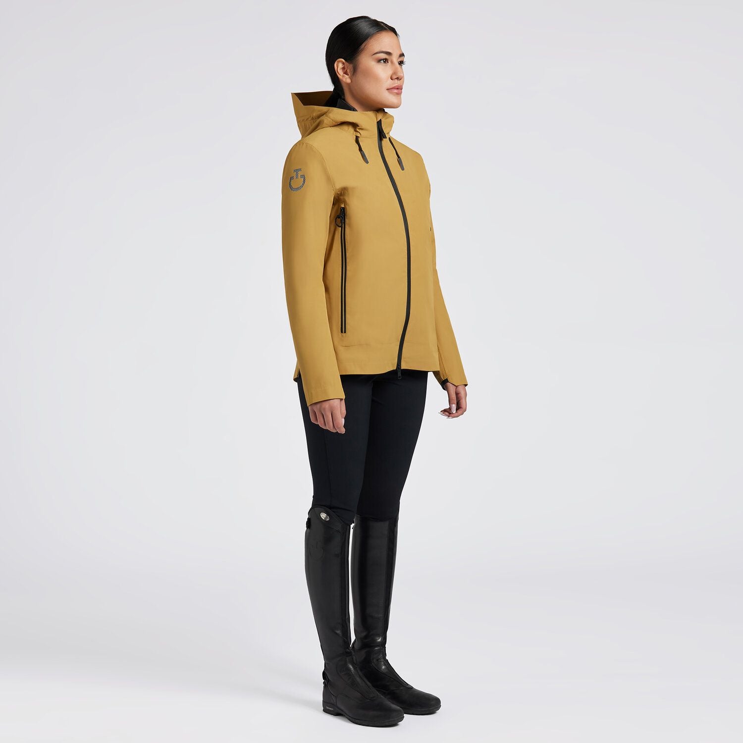 Ladies CT 3-Way Hooded Performance Coat - Gold