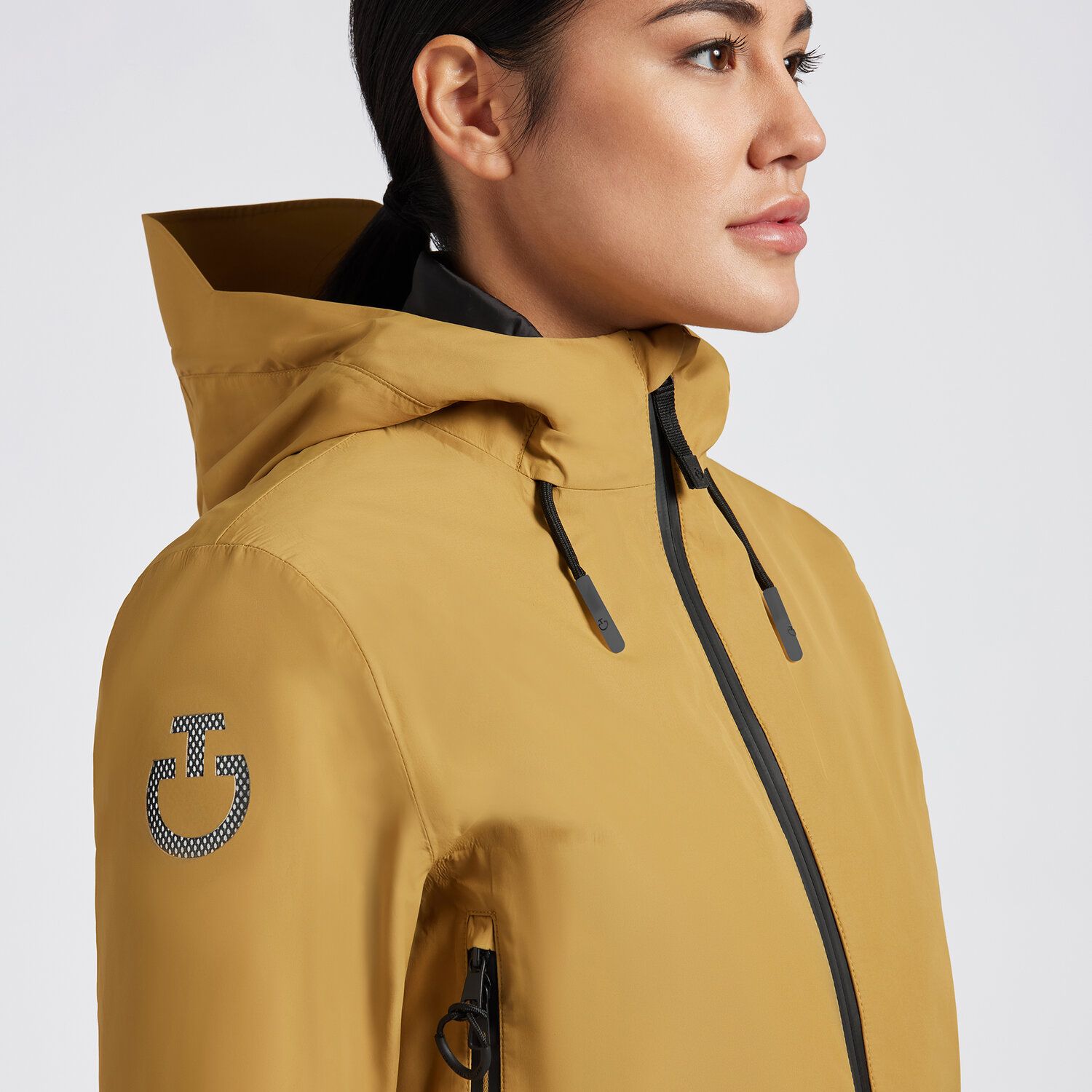 Ladies CT 3-Way Hooded Performance Coat - Gold