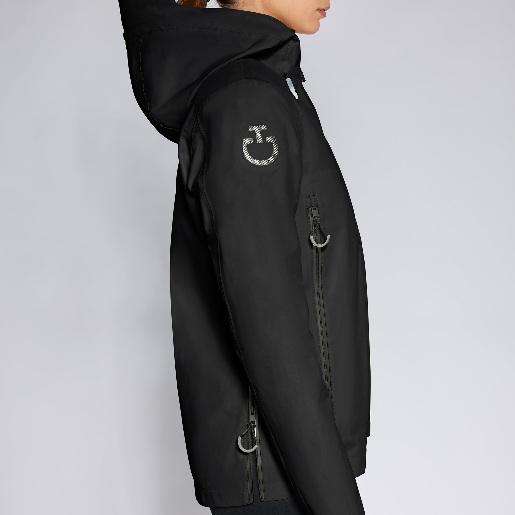 Ladies Revo 3 Way Hooded Coat - Black