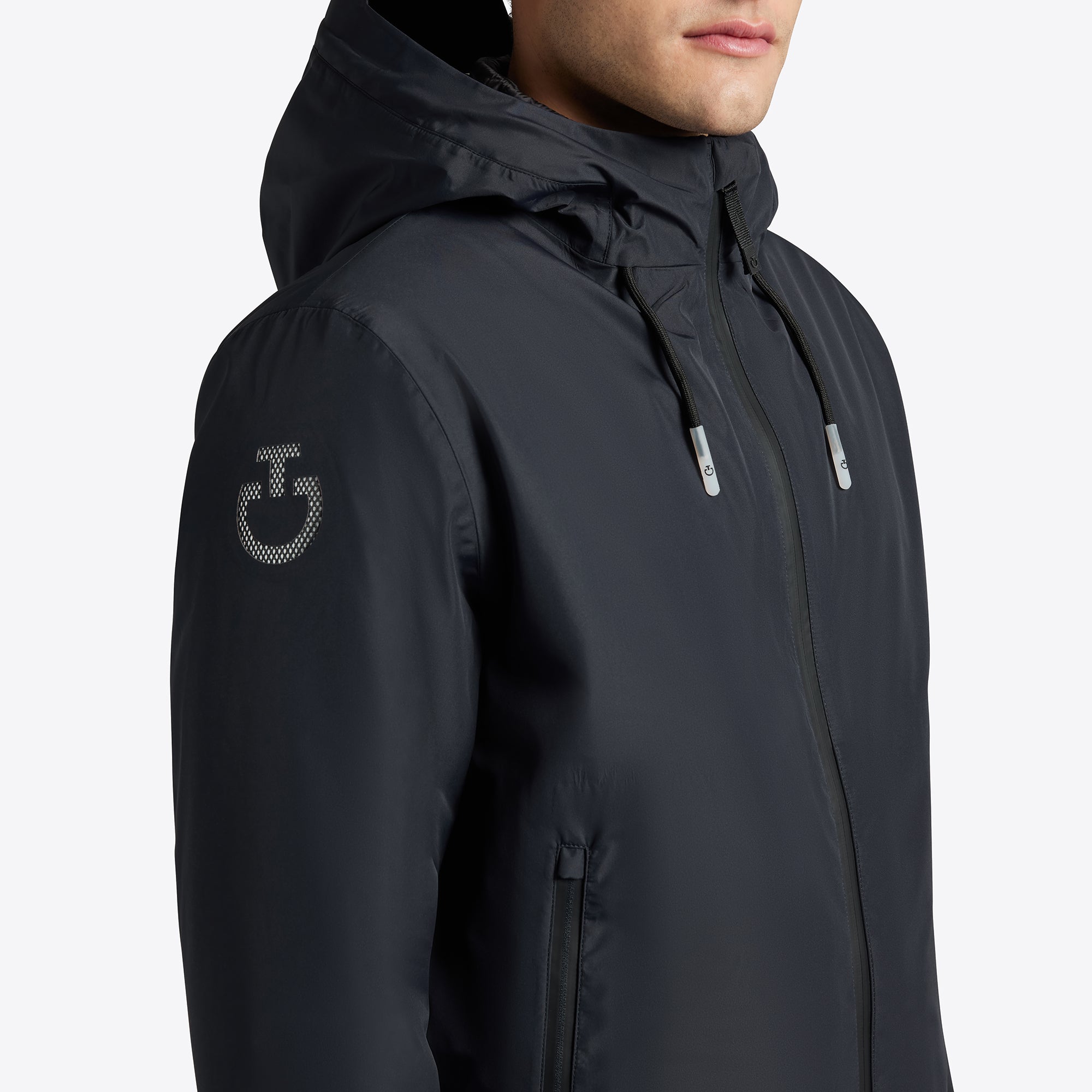 Mens CT 3-Way Hooded Performance Coat - Navy