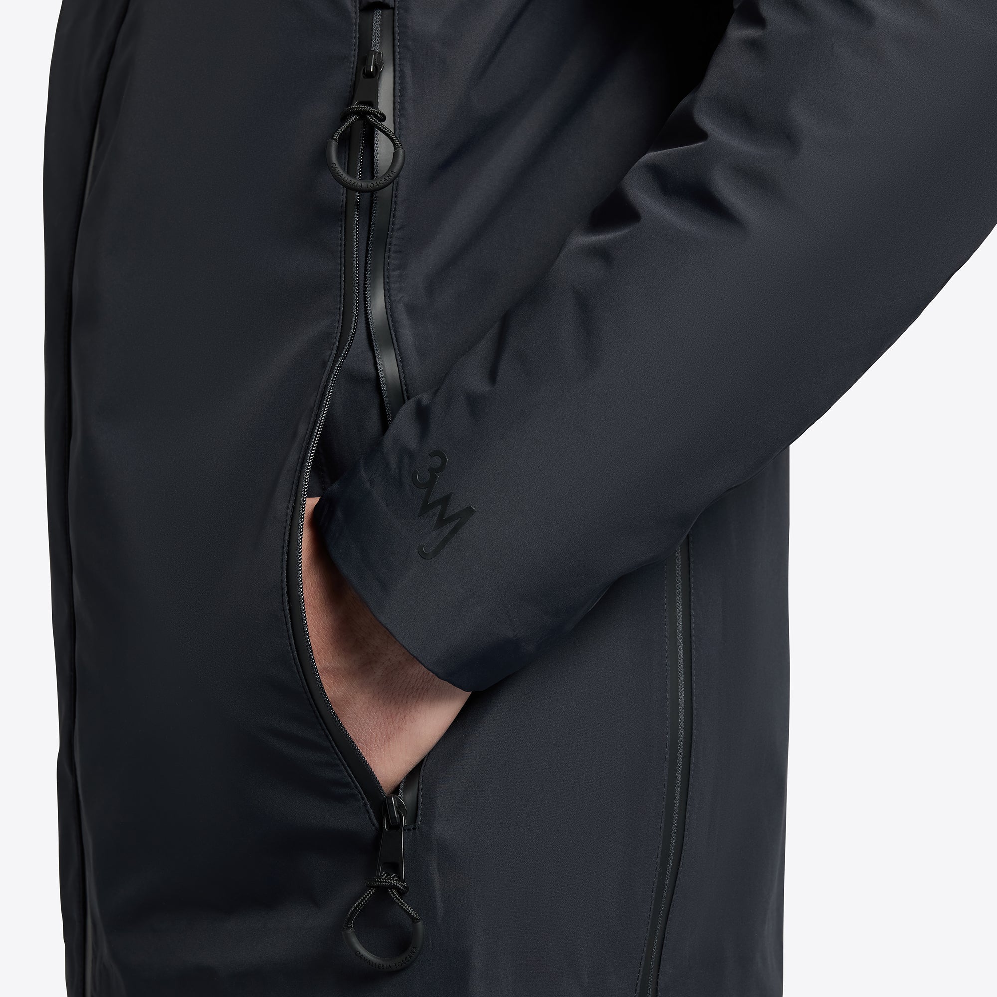 Mens CT 3-Way Hooded Performance Coat - Navy