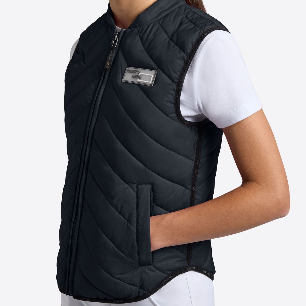 Ladies RG Lightweight Puffer Vest - Navy