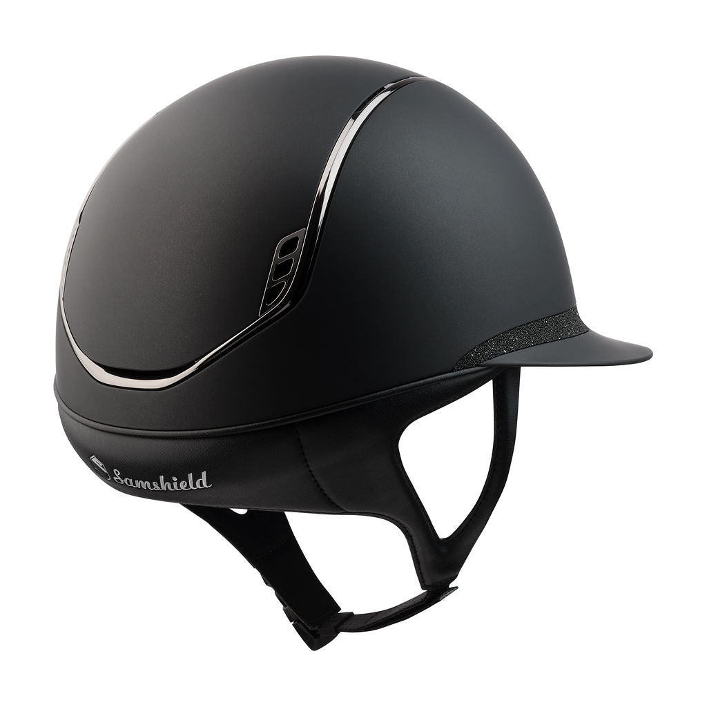 PRE-ORDER Miss 2.0 Shadowmatt Crystal Fabric Helmet - Black