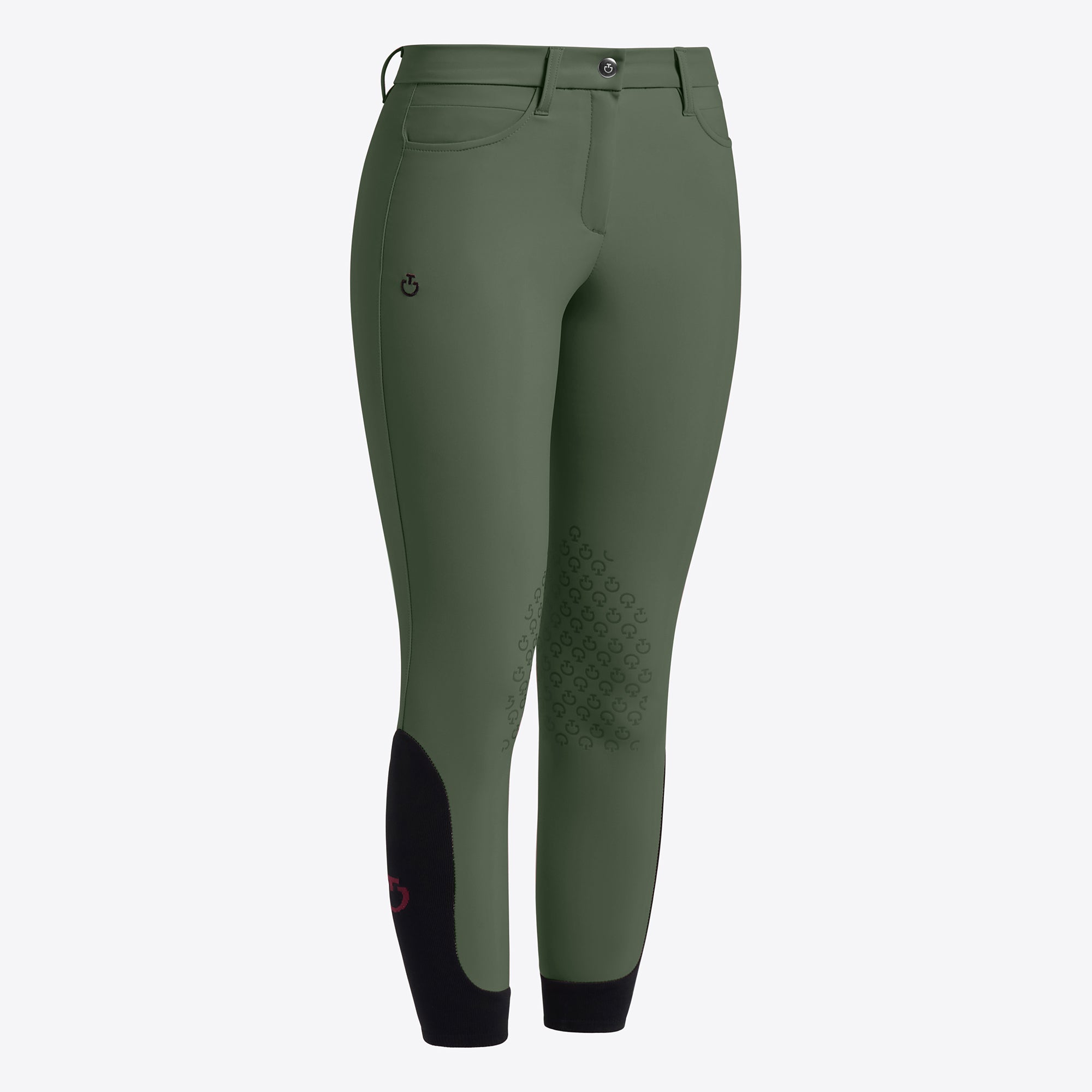 Girls Colour Grip Breeches - Forest Green (LAST ONE - AGE 12)