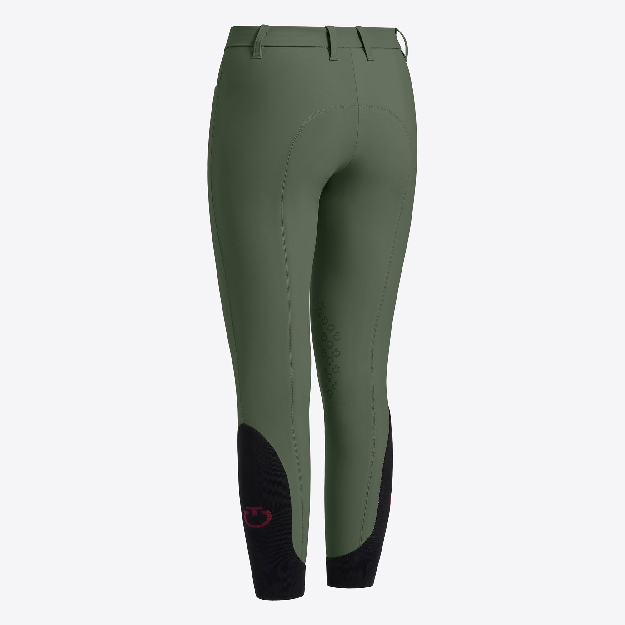 Girls Colour Grip Breeches - Forest Green