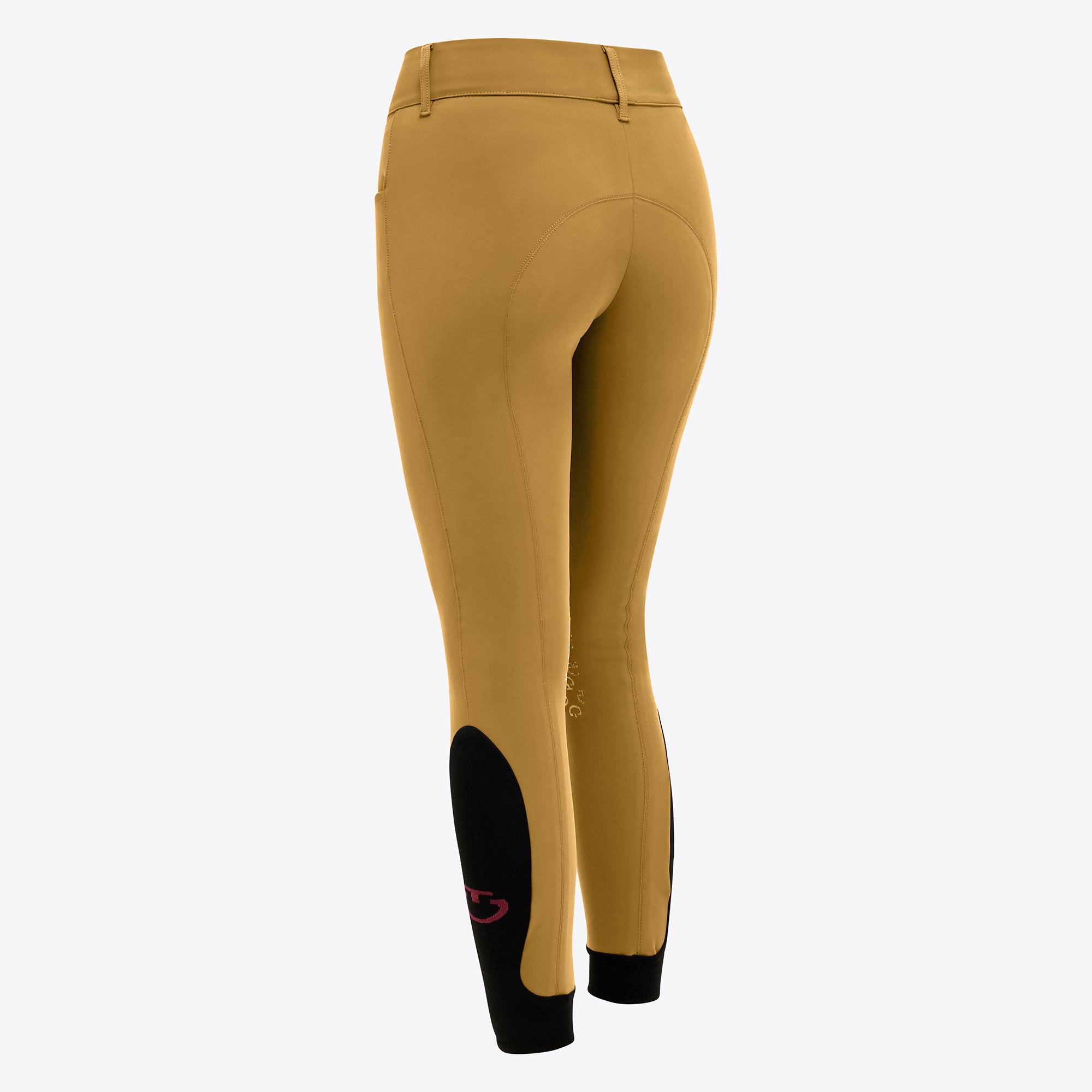 Ladies American High Rise Breeches - Gold