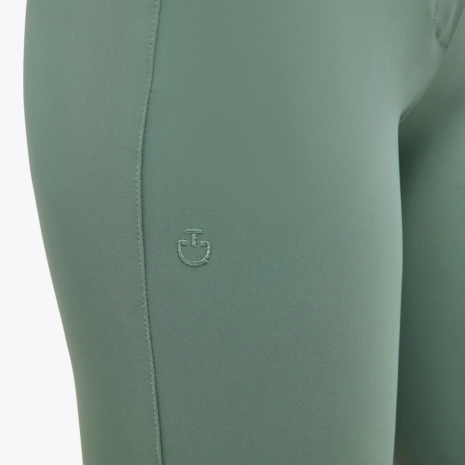 Ladies High Rise American Breeches - Emerald Green