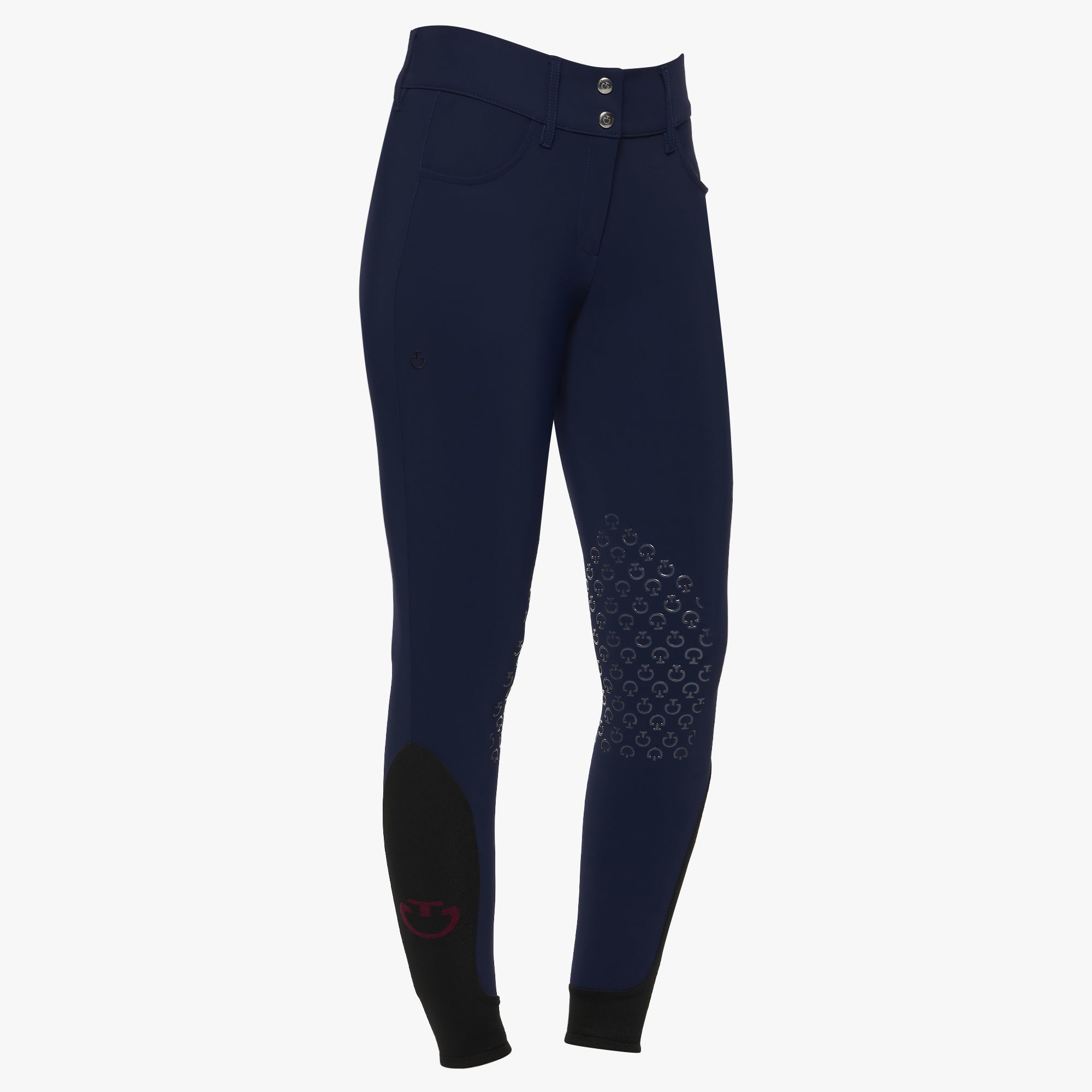 Ladies High Rise American Breeches - French Navy