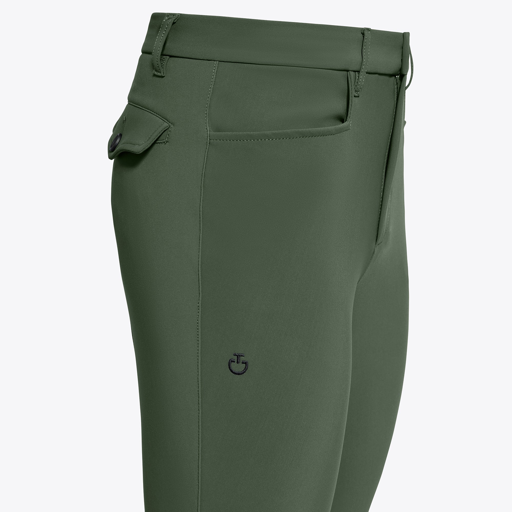 Mens New Grip Breeches - Forest Green