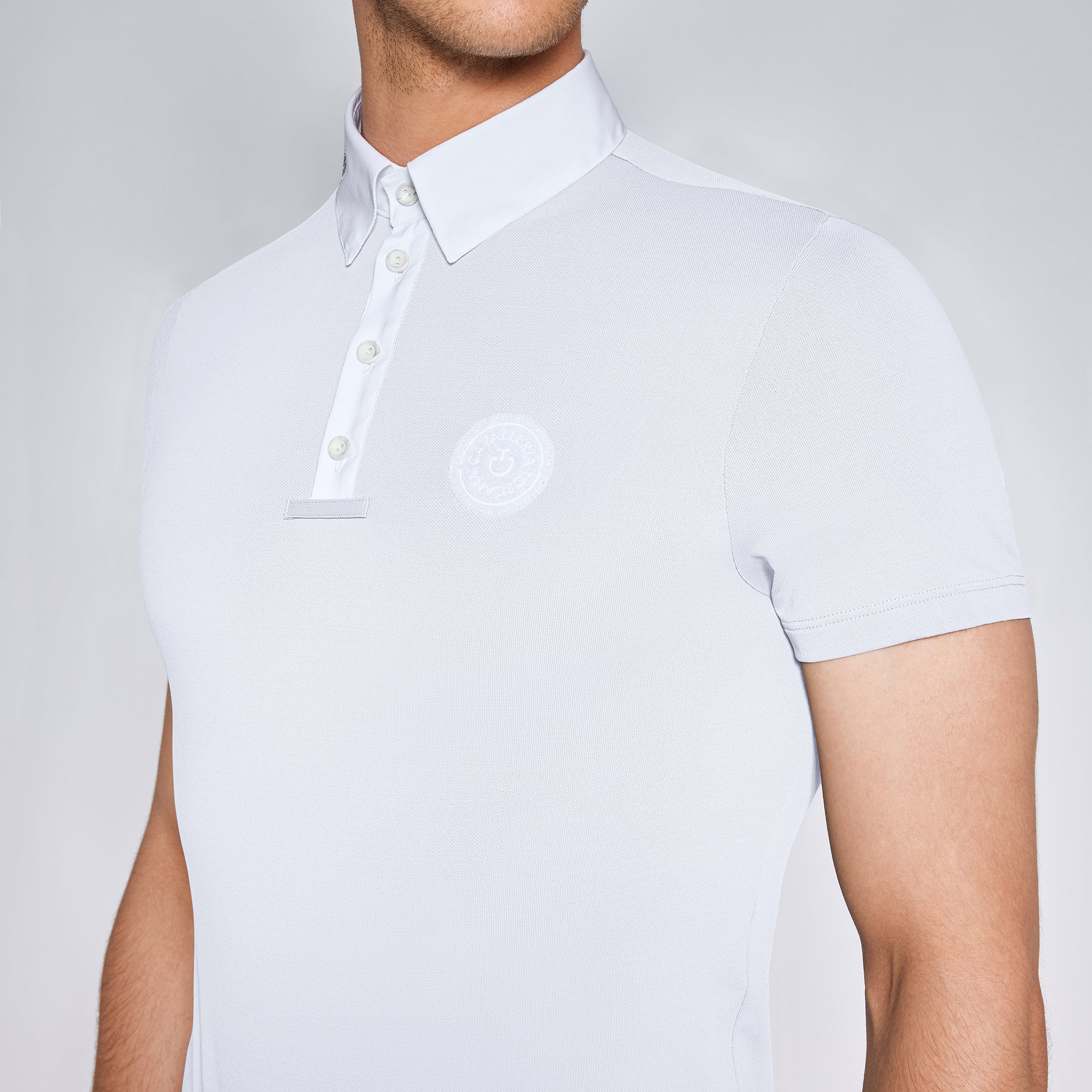 Mens CT Tech S/S Competition Show Shirt - White