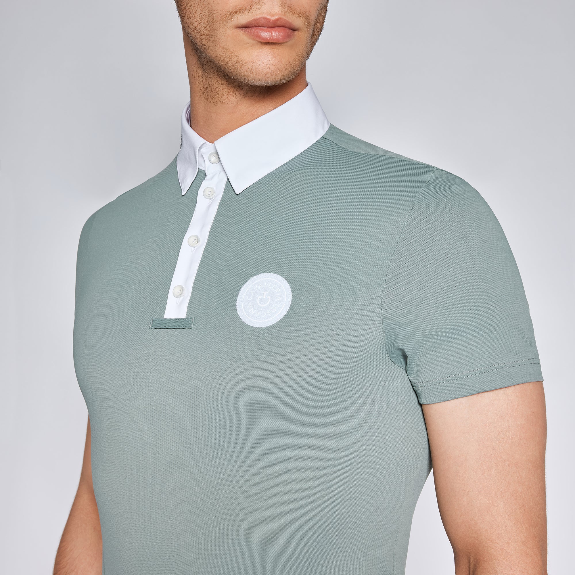 Mens CT Tech S/S Competition Show Shirt - Grey