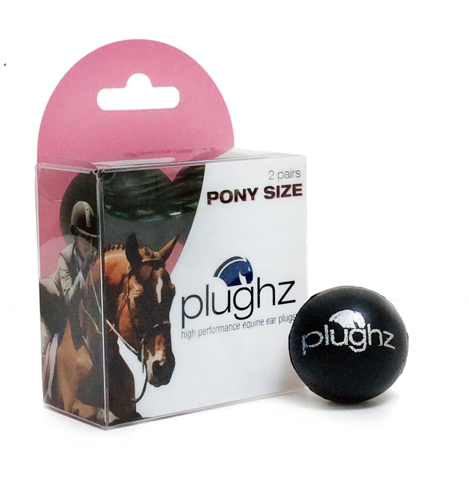 2 Pair Small/Medium Pony Ear Plugs