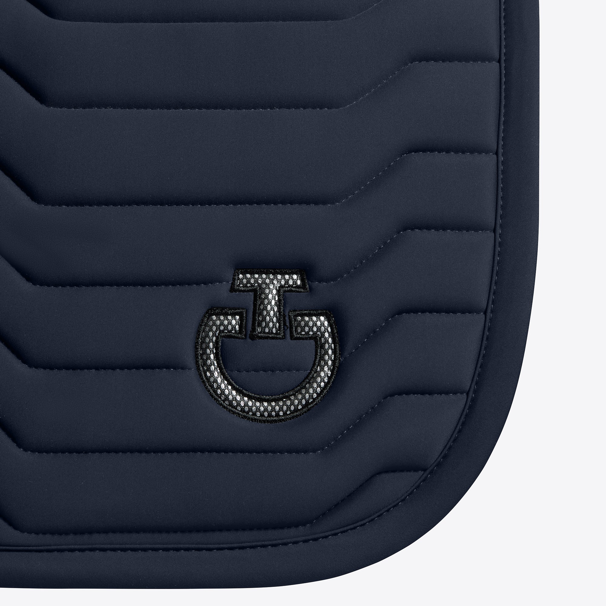 Revo Performance Quilted Jumping Saddle Pad - Navy