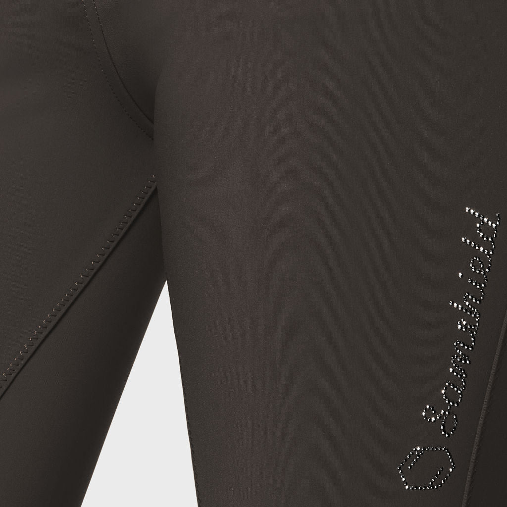 Ladies Adele Premium Medium Rise Breeches - Mocha