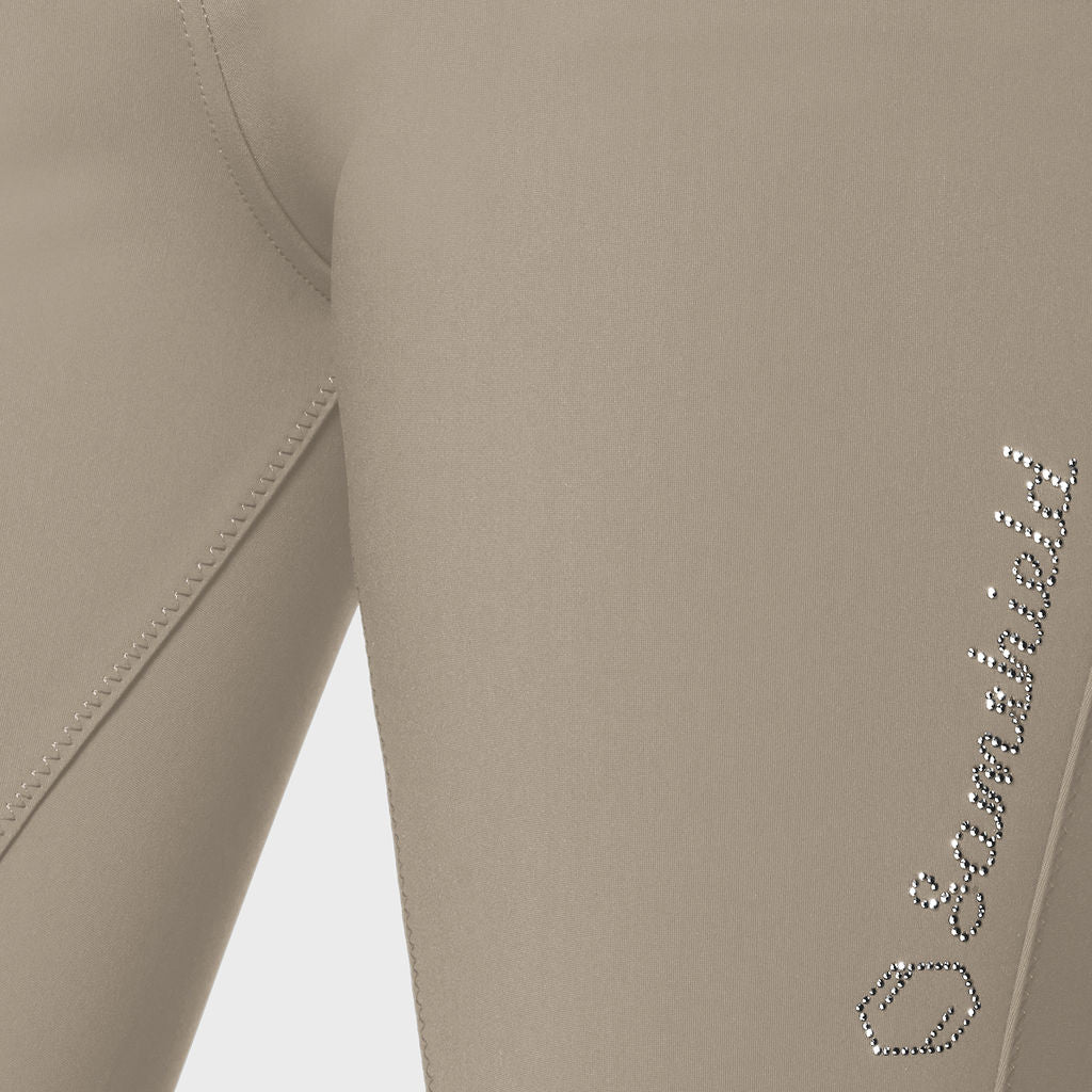 Ladies Adele Premium Medium Rise Breeches - Sand